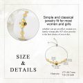 wholesale 925 Sterling Silver Bee & Flower Charm Adjustable Bracelet for Women Girls - Cute -0-4