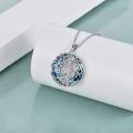 wholesale 925 Sterling Silver Tree Of Life Pendant Necklace-0-3