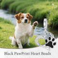 wholesale 925 Sterling Silver & CZ Dog Paw Print Charm for Bracelet - Hypoallergenic Gift for Her, Mom, Wife - Valentine's, Mother's Day, Christmas-0-5