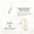 wholesale 14K Gold Hollow Cat Pendant Necklace for Women - Elegant Fine s for Animal Enthusiasts-0-4