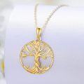 wholesale 14K Gold Celtic Tree of Life Pendant Necklace for Women - 18 Chain-0-3