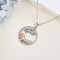 wholesale 925 Sterling Silver Bear Family Tree of Life Pendant Necklace for Women-0-3