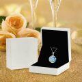 wholesale  Sterling Silver Blue Crystal Opal Zodiac Constellation Necklace -0-6