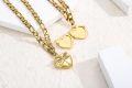 wholesale Sterling Silver Gold Heart Photo Locket Bracelet for Women-0-1