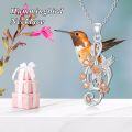 wholesale 925 Sterling Silver Musical Notes & Rose Flower Bird Charm Necklaces for Women Girls  45cm Chain Length-0-3