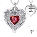 TOUPOP Sterling Silver Tree Of Life Urn Necklace Holds Ashes With Filler Kit-0-0