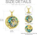 wholesale TOUPOP Moon Star Necklace Sagittarius Zodiac Sign Pendant -0-1