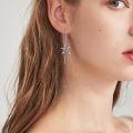 wholesale 925 Sterling Silver Starfish Earrings with Opal Fish Hoops Nautical Hawaiian Sea Beach Jewelry for Women and Starfish Lovers-0-5