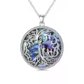 TOUPOP Sterling Silver Tree Of Life Mother Necklace Jewelry Gifts-0-0