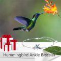 wholesale 925 Sterling Silver Hummingbird Adjustable Link Chain Bracelet s for Women/Daughter/Girlfriend-0-4