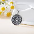 wholesale 925 Sterling Silver Zodiac Water Bearer Necklace-0-1