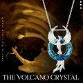 wholesale 925 Sterling Silver Blue Crystal Phoenix Pendant Necklaces for Women Girls Gifts Jewelry Accessories-0-5