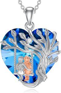 wholesale TOUPOP Gifts For Sisters From Sisters 925 Sterling Silver Tree Of Life Sisters Pendant Necklaces Best Jewelry Gifts For Sisters Present For Sister Birthday -undefined