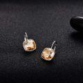 wholesale Sterling Silver Austrian Crystal Hypoallergenic Leverback Earrings Women s Gift-0-50