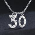 wholesale 925 Sterling Silver Pipe Pendant Necklaces - Unique s for Him (Men/Boyfriend/Father)-0-2