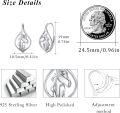 wholesale 925 Sterling Silver Hypoallergenic Cute Horse Head Drop Earrings for Women-0-4