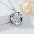 wholesale TOUPOP Sisters Gifts From Sister 925 Sterling Silver Tree Of Life Sister Necklace Crystal Jewelry Birthday Christmas Gifts For Women Daughter Friends -0-3