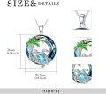 wholesale Sterling Silver Crystal Turtle Necklace for Women-0-21
