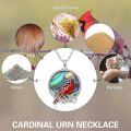 wholesale Sterling Silver Cardinal Pendant Necklace Memorial Sympathy Gift for Women Mom Wife-0-7