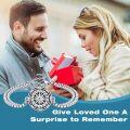 wholesale 925 Sterling Silver Compass Charm Bracelet with Chain - Adjustable Size s for Women-0-3