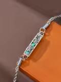 TOUPOP Sterling Silver Abalone Dragonfly Cremation Ashes Keepsake Bracelet-0-4