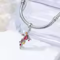 wholesale 925 Sterling Silver Phoenix Bird Pendant Necklace Wholesale  for Women Girls-0-3