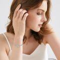 wholesale 925 Sterling Silver Heart Angel Charm Link Chain Bracelet for Women-0-1