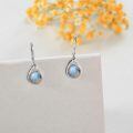 wholesale 925 Sterling Silver Dangle Earrings Wholesale With Black Onyx Stones Elegant Design-0-27