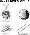 wholesale 925 Sterling Silver Baseball Player Sports Pendant Necklace-0-5