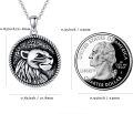 wholesale 925 Sterling Silver Aztec Lion Head Pendant Necklaces for Men s-0-3