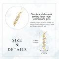 wholesale 14K Gold Diamond Triple Spiral Pendant Necklace for Women-0-4