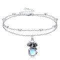 wholesale 925 Sterling Silver Compass Starfish Charm Bracelet - Mother's Day Gift for Her-0-1