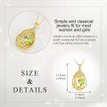 wholesale 925 Sterling Silver Heart Pendant Necklace Wholesale Gold Plated-0-45