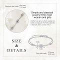 wholesale 925 Sterling Silver Evil Eye Hamsa Hand Charm Bracelet for Women Girls Gifts-0-2