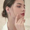 wholesale 925 Sterling Silver Turquoise Stud Earrings-0-4