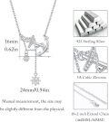 wholesale 925 Sterling Silver Anchor Dangle Pendant Necklace with Compass and Helm Charm Vintage s for Women Mom Mother Daughter-0-5