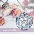 wholesale Sterling Silver Crystal Ballerina Necklace Ballet Dance Gift-0-1