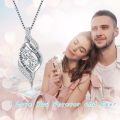 TOUPOP 925 Sterling Silver Infinity Love Pendant Necklace Gift for Women-0-1