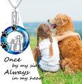 wholesale  925 Sterling Silver Picture Projection Urn Pendant Necklace for Pet Ashes Hair Dirt - Customizable Memorial Jewelry Gift-0-5