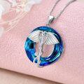 wholesale TOUPOP Gifts For Nurse 925 Sterling Silver Nurse Necklace Doctor Nursing Themed Pendant With Crystal Rn Medical Caduceus Jewelry Nurse Gifts For Women Student Mom Birthday Graduation -0-1