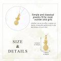 wholesale 10K Golden 10K Gold CZ Pineapple Pendant Necklace for Women - Elegant Charm Chain s-0-1