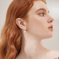 TOUPOP 14K Gold Pearl Dangle Earrings For Women Birthday Gifts-0-2