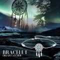 wholesale 925 Sterling Silver Dreamcatcher Bracelet-0-5