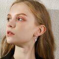 wholesale 925 Sterling Silver Baseball Teardrop Dangle Earrings Sports Gift for Her-0-1