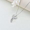 wholesale 925 Sterling Silver Phoenix Bird Pendant Necklace for Women-0-3