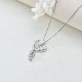 wholesale 925 Sterling Silver Phoenix Bird Pendant Necklace for Women-0-3