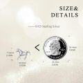 wholesale 925 Sterling Silver Horse Stud Earrings - Hypoallergenic Gift for Women-0-3