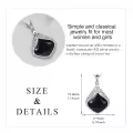 wholesale 925 Sterling Silver Moonstone Lapis Larimar Moss Agate Teardrop Filigree Pendant-0-103