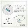 wholesale 925 Sterling Silver Dragonfly Pendant Chain Necklace-0-4