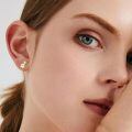 wholesale 925 Sterling Silver Cute Horse Earrings Wholesale With Gold Star Base-0-3